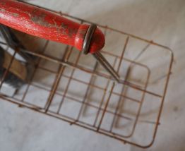 Porte bouteilles en métal 