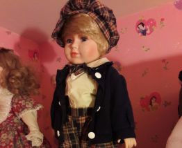 Poupée en Porcelaine The Leonardo Collection 45cm TRÈS RARE