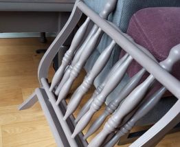 Porte revues vintage pliable