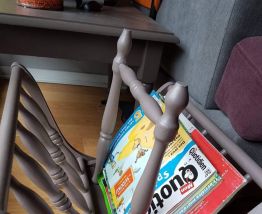 Porte revues vintage pliable