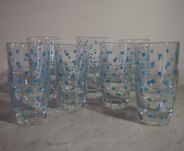 Lot de 17 verres