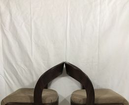 Chaises gondoles de Baumann