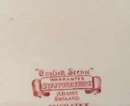 Grand plat porcelaine ovale 