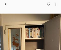 Vitrines bibliotheque  murales de style art deco