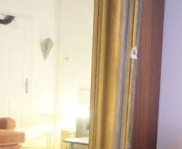 Grand miroir doré vintage Hausmannien Louis Philippe 