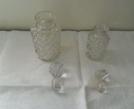 2 FLACONS BACCARAT BAMBOU