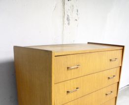 Commode scandinave vintage pieds compas 60's