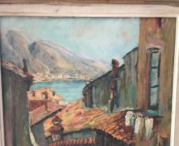 Huile sur toile signée Picard