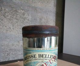 Pot ancien de graisse "Belleville"