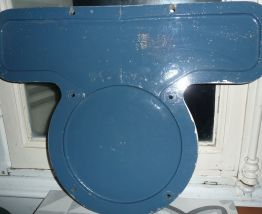 Plaque fronale locomotive SNCF bleue