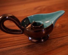 joli bougeoir vintage en céramique 