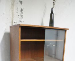 Meuble rangement vitrine 1950's esprit Guariche