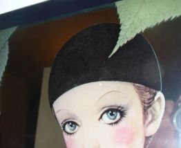 Miroir Pierrot love 1980