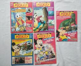 21 journaux de Mickey années 92 à 94