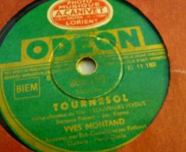 RARE Yves MONTAND 78 Tours