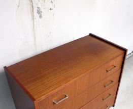 Commode scandinave vintage pieds compas 60's