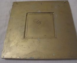 miroir incrustation vintage