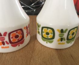 Set condiments arcopal vintage