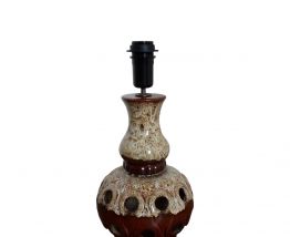 Pied de lampe en céramique années 60