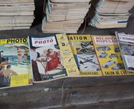 Lot de revues Mecanique Populaire 