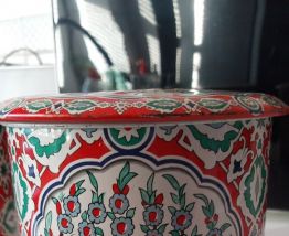 Lot 2 boîtes métalliques vintage 