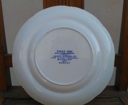 Jolie assiette anglaise en faïence 