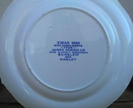 Jolie assiette anglaise en faïence 