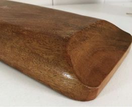 Plat en bois et nacre 