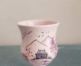 2 pots/vases décorés