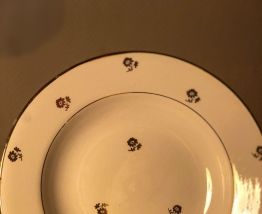 6 assiettes creuses l’Amandinoise   