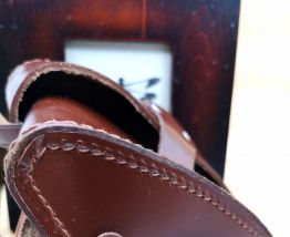 Etui cuir vintage FEX pour appareil photo