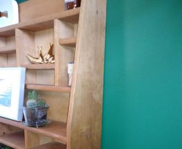 Étagère casiers cabinet curiosités