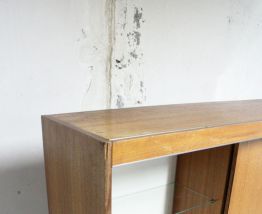 SOLDES -40% - Meuble vitrine teck vintage 1960's