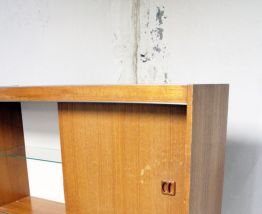 SOLDES -40% - Meuble vitrine teck vintage 1960's