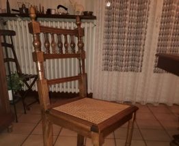 Table de salle en chêne + 6 chaises