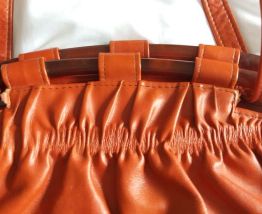 Sac rouge vintage style Art Déco