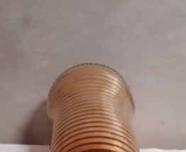 vase avec dorure 1950 superbe 23x14cm