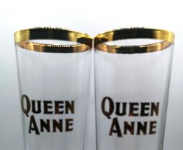 Lot de 6 verres Queen Anne