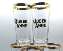 Lot de 6 verres Queen Anne