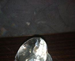 Figurine coquillage cristal swarovsky 