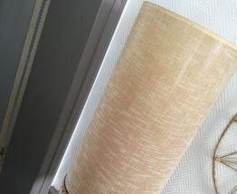 Grande lampe vintage pied céramique,hauteur + 1m