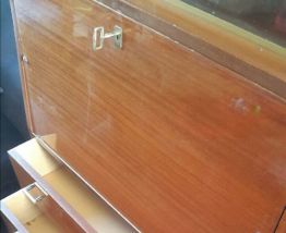 Secrétaire, bureau vintage scandinave 