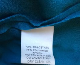 Robe de cérémonie bleue, convient du 48 au 54