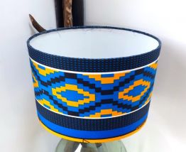 Dame Jeanne avec abat jour en wax