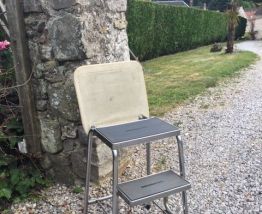 Tabouret escabeau vintage