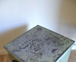 Ancienne balance tabouret meuble de métier