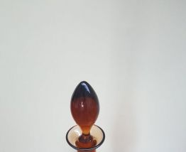 Carafe années 60 ambrée