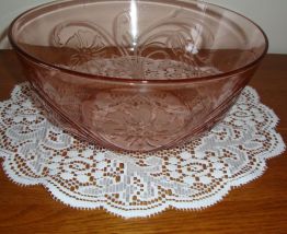 SALADIER VINTAGE EN ARCOROC ROSE 