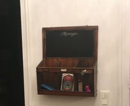 Meuble vide poche courrier