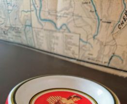 Cendrier publicitaire Lucky Strike 